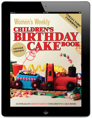 The Australian Women's Weekly Children's Birthday Cake Book for iPad