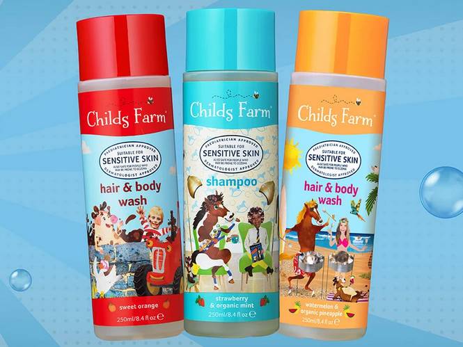 Childs Farm moisturiser and hand wash