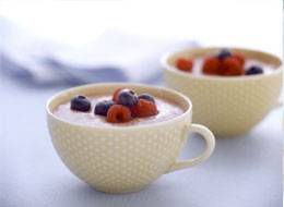 Chocolate Mousse with Fresh Berries
