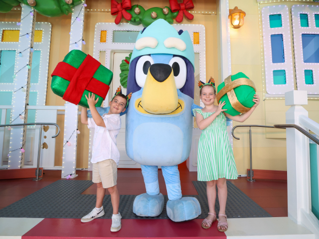 It's Christmas At Bluey's World