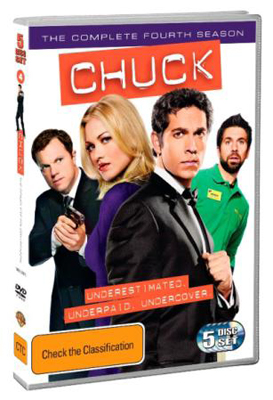 Chuck The Complete Forth Season DVD