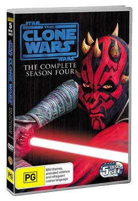 Star Wars the Clone Wars The Complete Season Four DVD