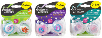 closer to nature Soother Range