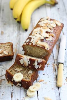 Banana Bread with Coconut