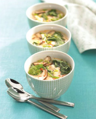 Almond Breeze Coconut Chicken Soup