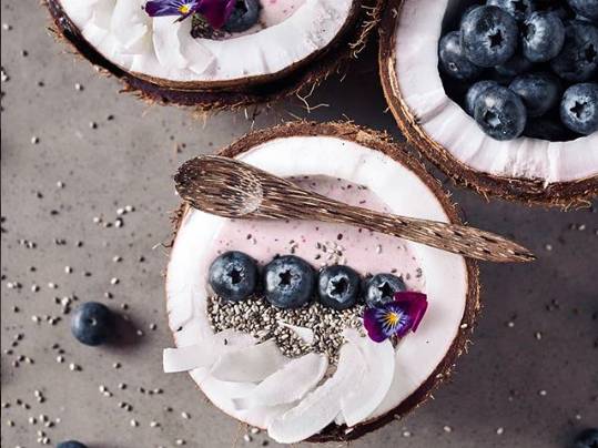 Iron Chef Shellie's Banana and Blueberry Bowl