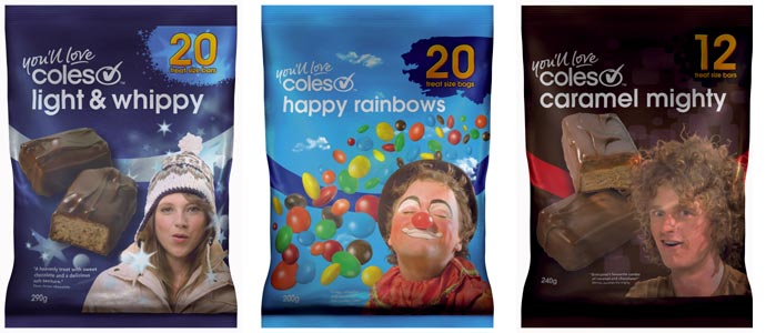 Coles Mini Treat Bags