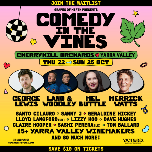 Comedy In The Vines Returns to CherryHill Orchards