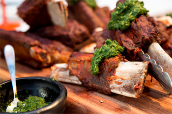 South American Beef Ribs With Chimichurri