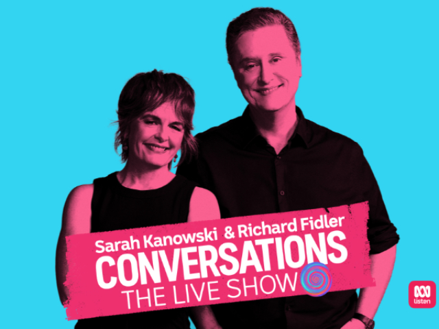 ABC's Conversations with Sarah Kanowski and Richard Fidler Hit the Road to Celebrate 20 Years of Stories