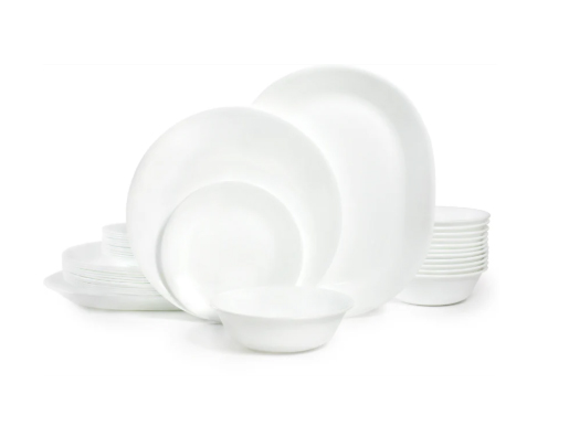 Win a Corelle® Winter Frost White 38 Piece Dinner Set