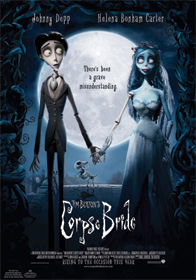 Johnny Depp Tim Burton film, Corpse Bride Interview