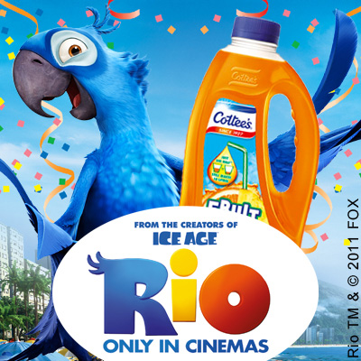 Cottee's Cordial Rio Film Packs