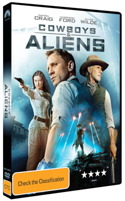 Cowboys and Aliens DVDs