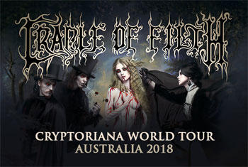 Cradle Of Filth Announce Australian Tour