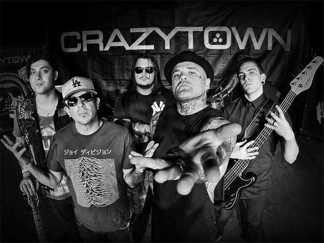 Crazy Town The Gift Of Game 20th Anniversary Australia and NZ Tour.