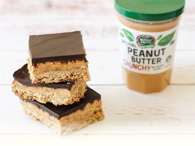 Mother Earth Crunchy Peanut Butter Slice