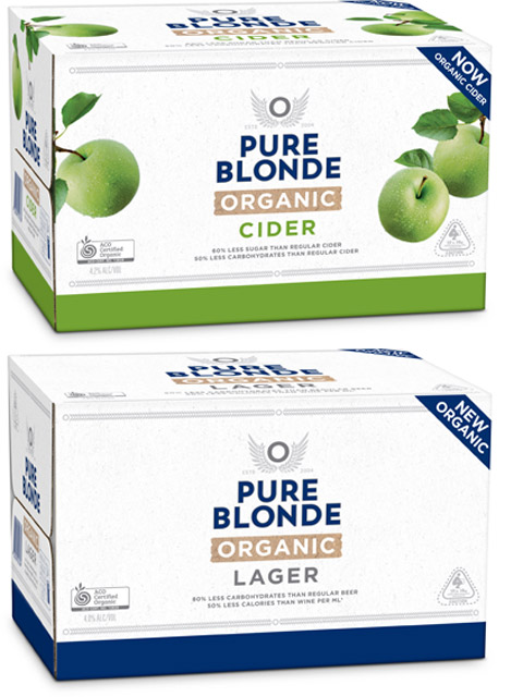 Pure Blonde Organic Packs