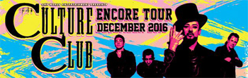 Culture Club Encore Tour Dates