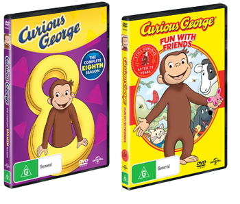 Curious George Prize Packs