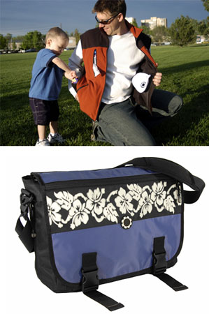 DadGear for Father's Day Vest & Hawaiian Messenger Bag