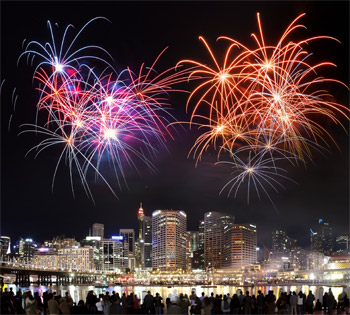 New Year's Eve at Darling Harbour