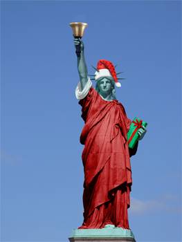 Famous Landmarks Get Festive