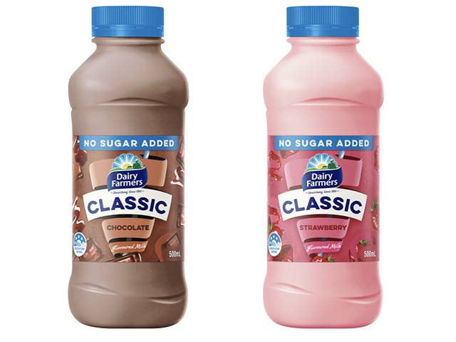 Dairy Farmers Classic No Sugar Added Range