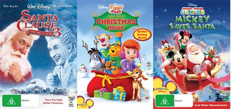 Mickey Saves Santa // Mickey Mouse Clubhouse DVD // and Other 