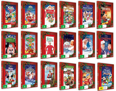 Disney Christmas DVDs