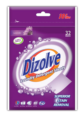 Dizolve Laundry Sheets