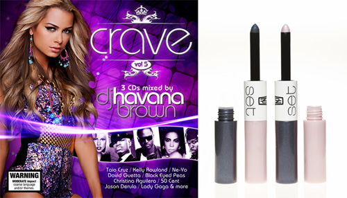 DJ Havana Brown's Crave Vol 5 & Napoleon Cosmetics Set