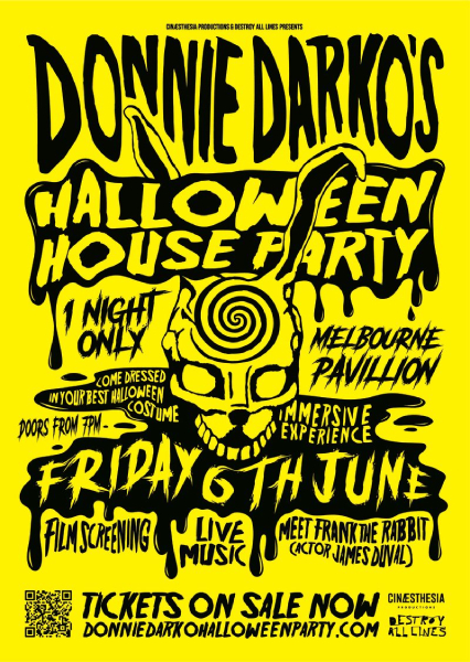 Donnie Darko's Halloween House Party Takes Over Melbourne Pavillion