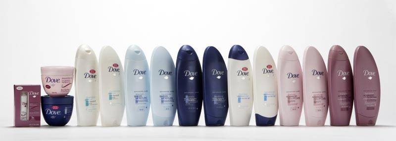 The Premium Dove Haircare Range