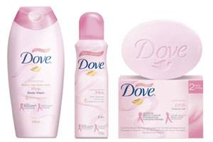 Dove Pink Body Wash, Deodorant & Beauty Bar