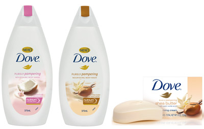 Dove Purely Pampering Range