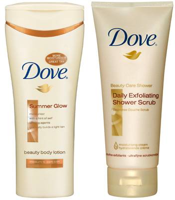 Dove Summer Glow Range