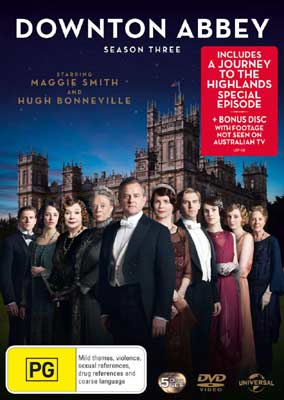 Downton Abbey S3 DVDs