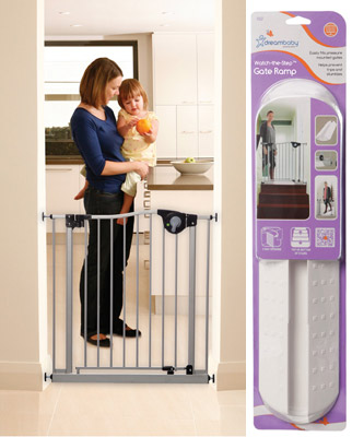 Dreambaby Magnetic Sure-Close Gate with Watch The Step