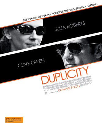 Duplicity Movie Tickets
