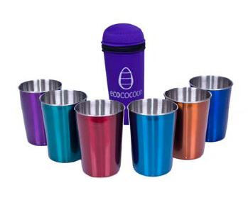 Ecococoon: Retro Aesthetic, Modern Design Travel Cups