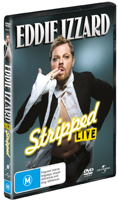 Eddie Izzard Stripped Live DVD
