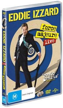 Eddie Izzard 'Force Majeure' DVD