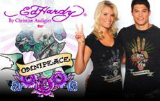Ed Hardy by, Christian Audigier launches the OmniPeace Collection