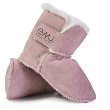 Emu Sheepskin Booties Fit for a Prince