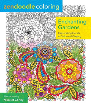 Enchanting Gardens: Zendoodle Colouring