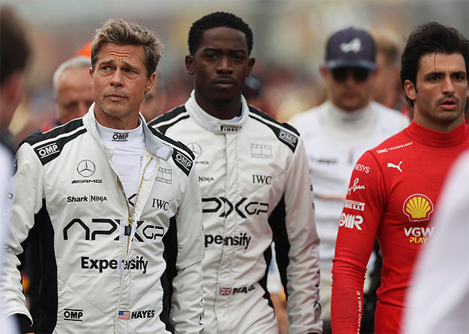 F1 The Movie starring Brad Pitt