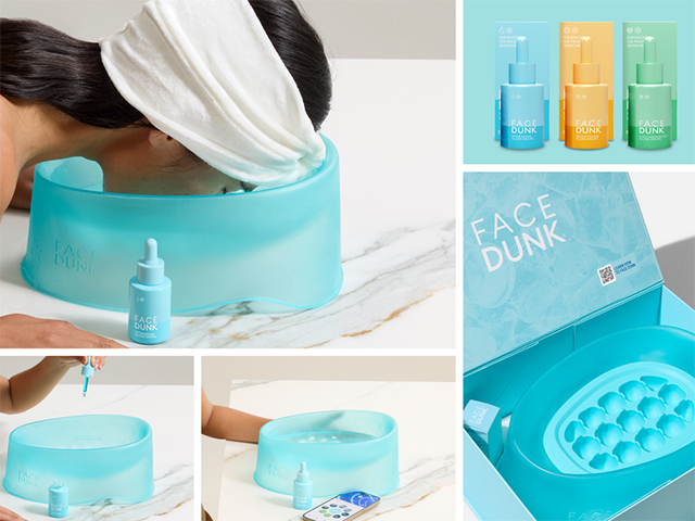 Face Dunk's advanced ice facial