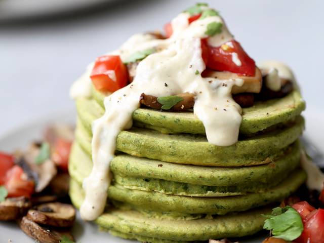 Falafel Pancakes