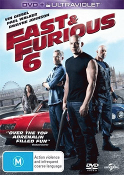 Fast and Furious 6 DVD